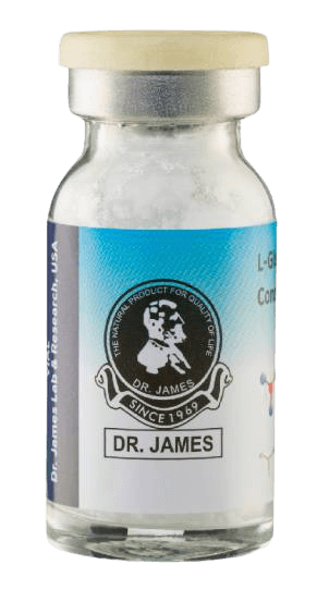 Dr James Glutathione Skin Whitening Injection vial